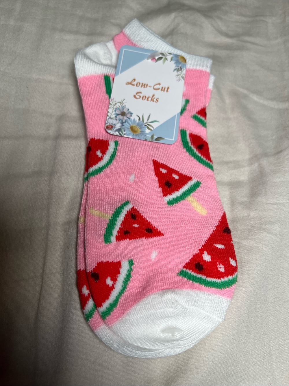 🎉5/$25 Watermelon Ankle Socks